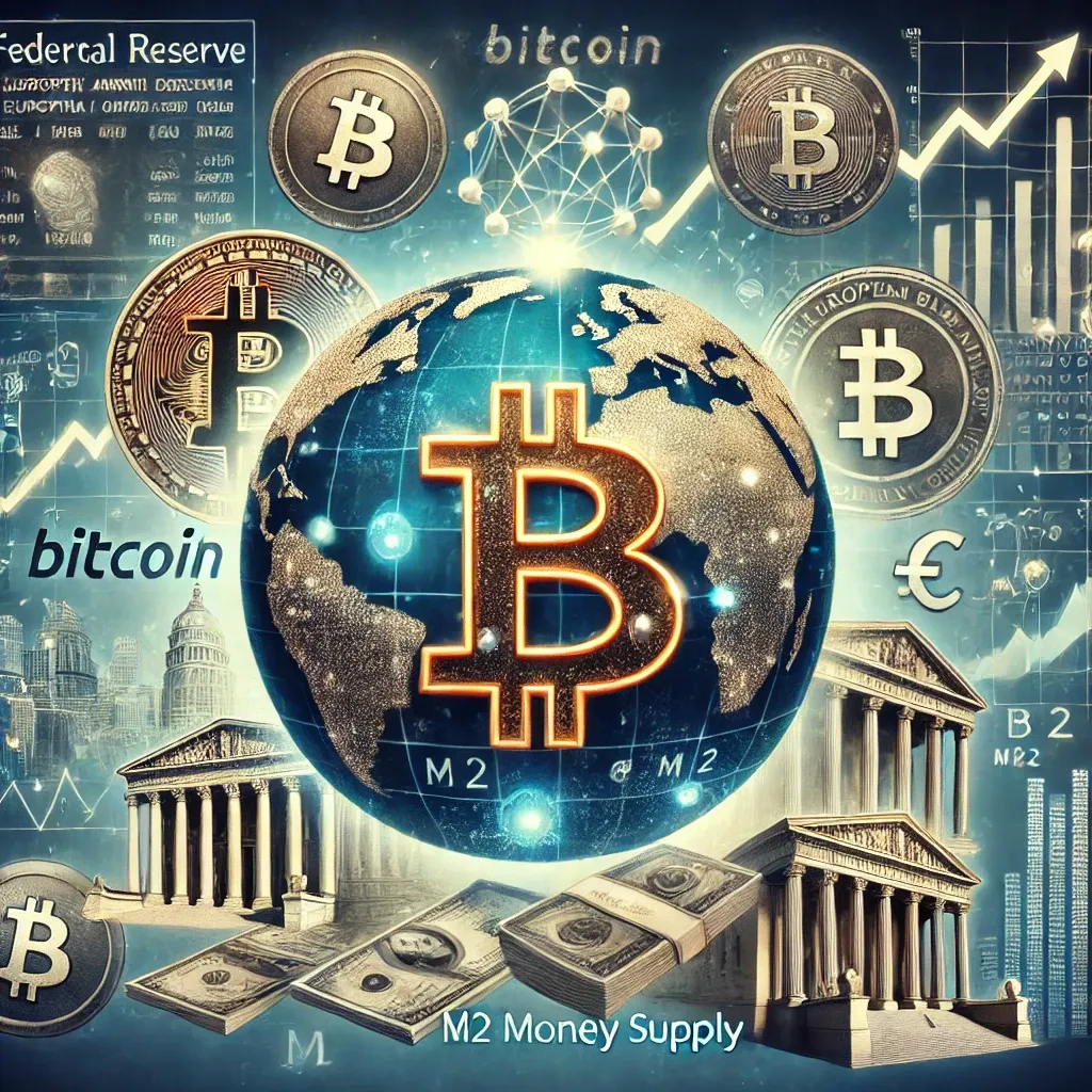 bitcoin and m2 growth global