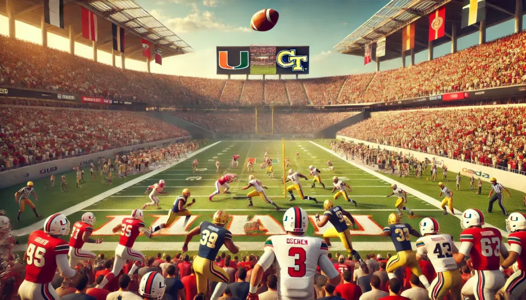 miami fl vs georgia tech