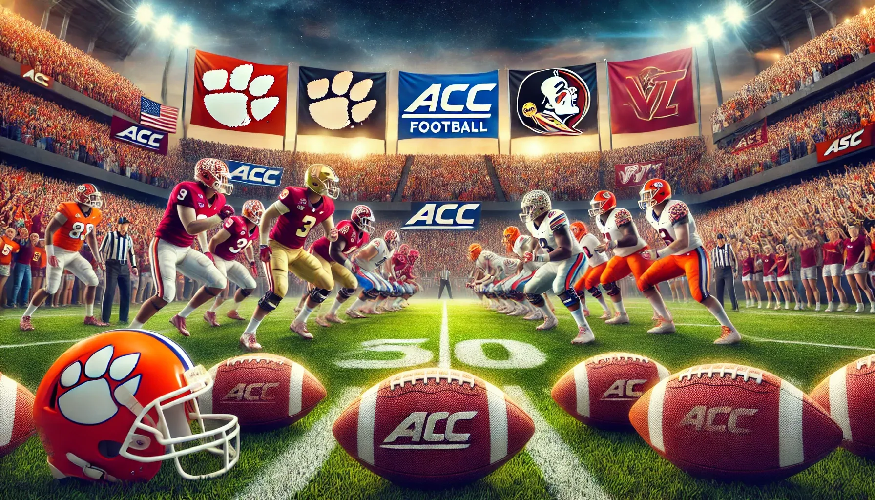 acc football standings