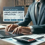 Unemployment credit application