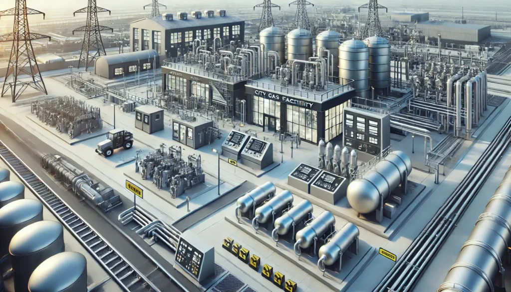 City gas specific facilities