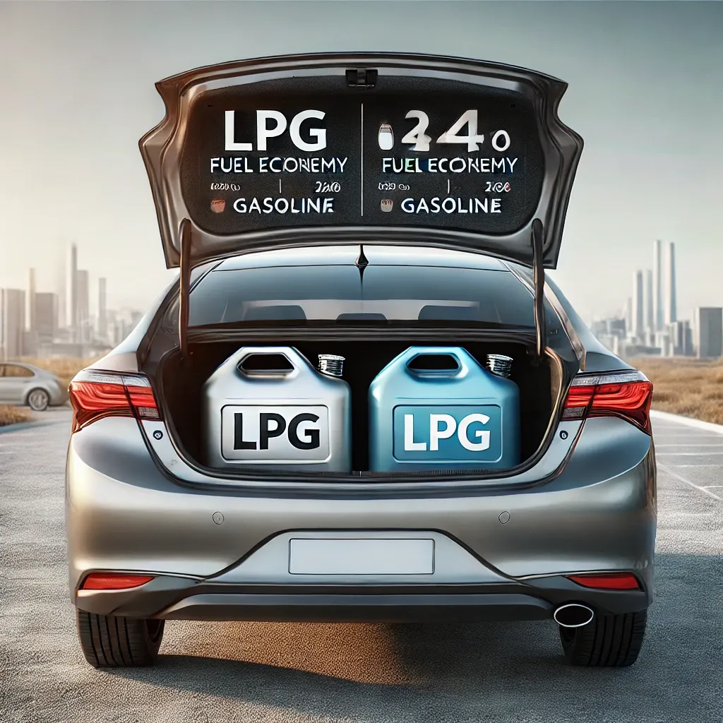 LPG gasoline fuel economy