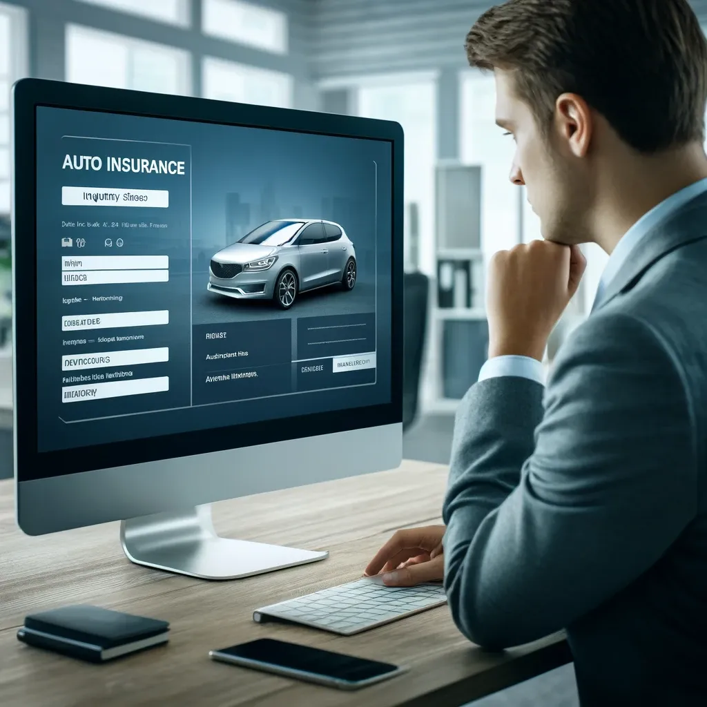 Automobile insurance inquiry
