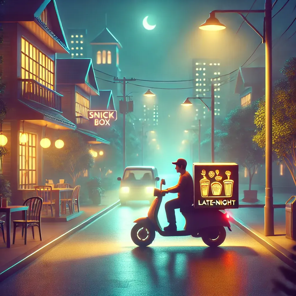 Late -night delivery