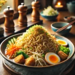 Light snacks!Simply fried ramen