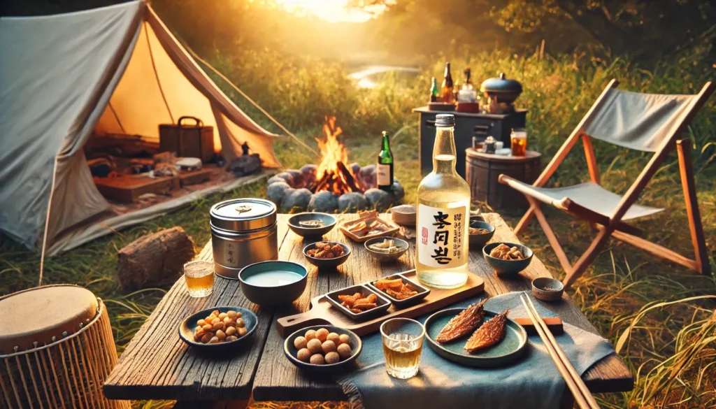 How to make a camping pupa pupa at a simple shochu snack!