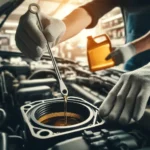 Engine oil check