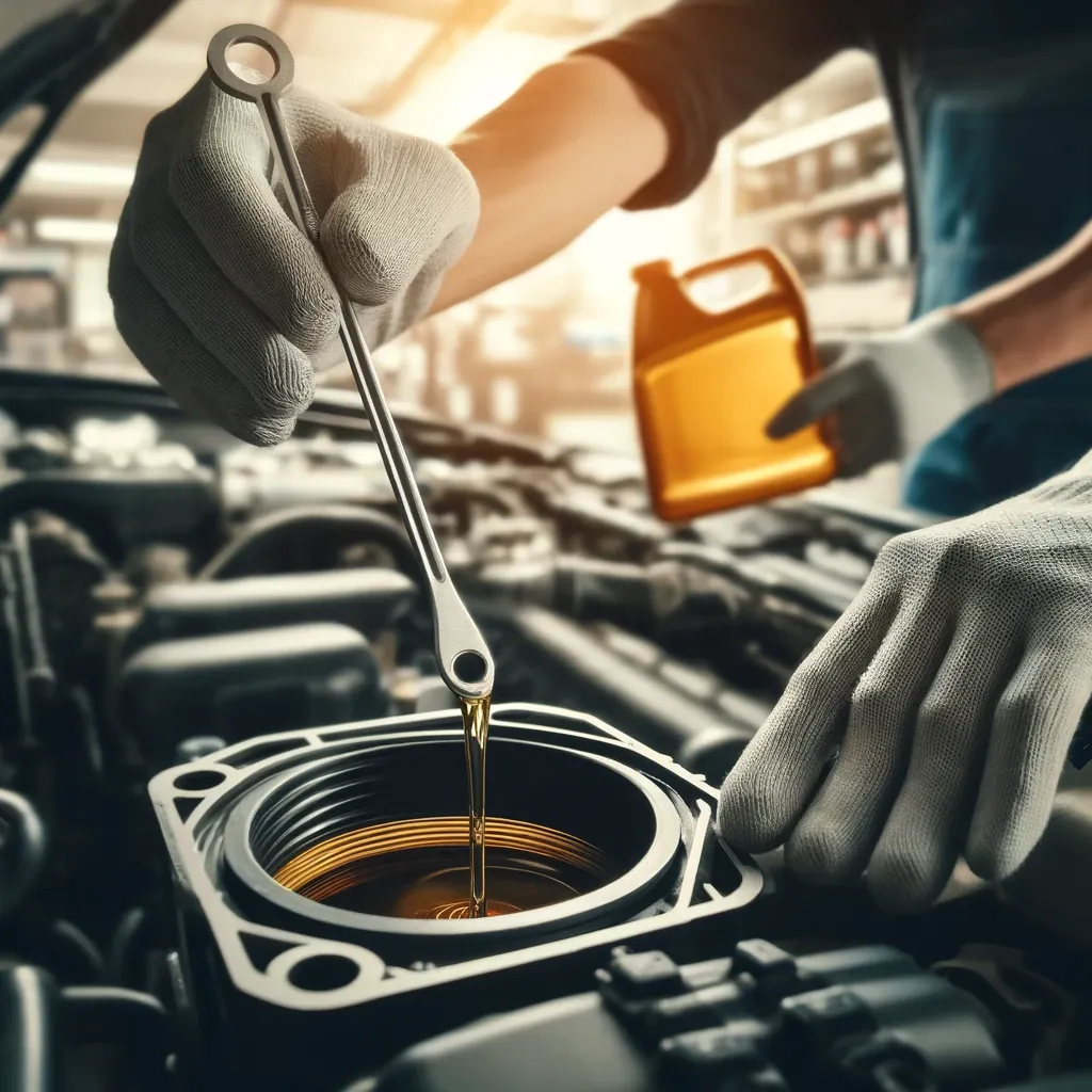 Engine oil check