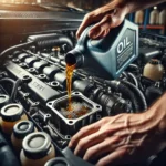 Diesel vehicle engine oil exchange cycle