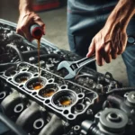 Engine oil leak replacement