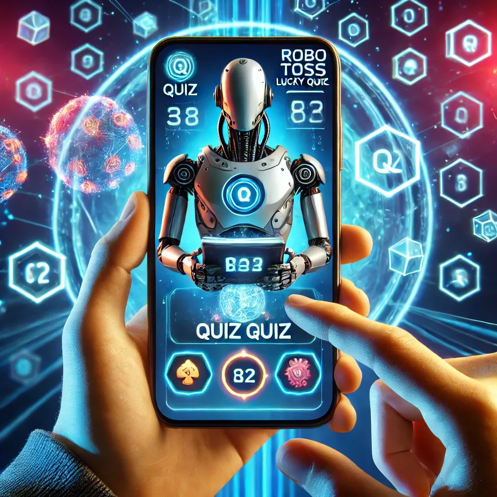 Robo Rock Toss Lucky Quiz