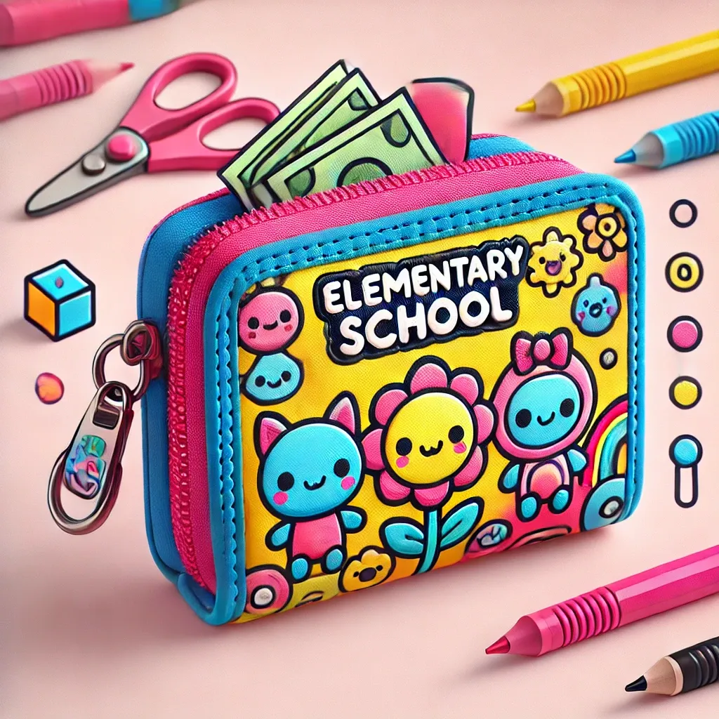 Elementary school wallet