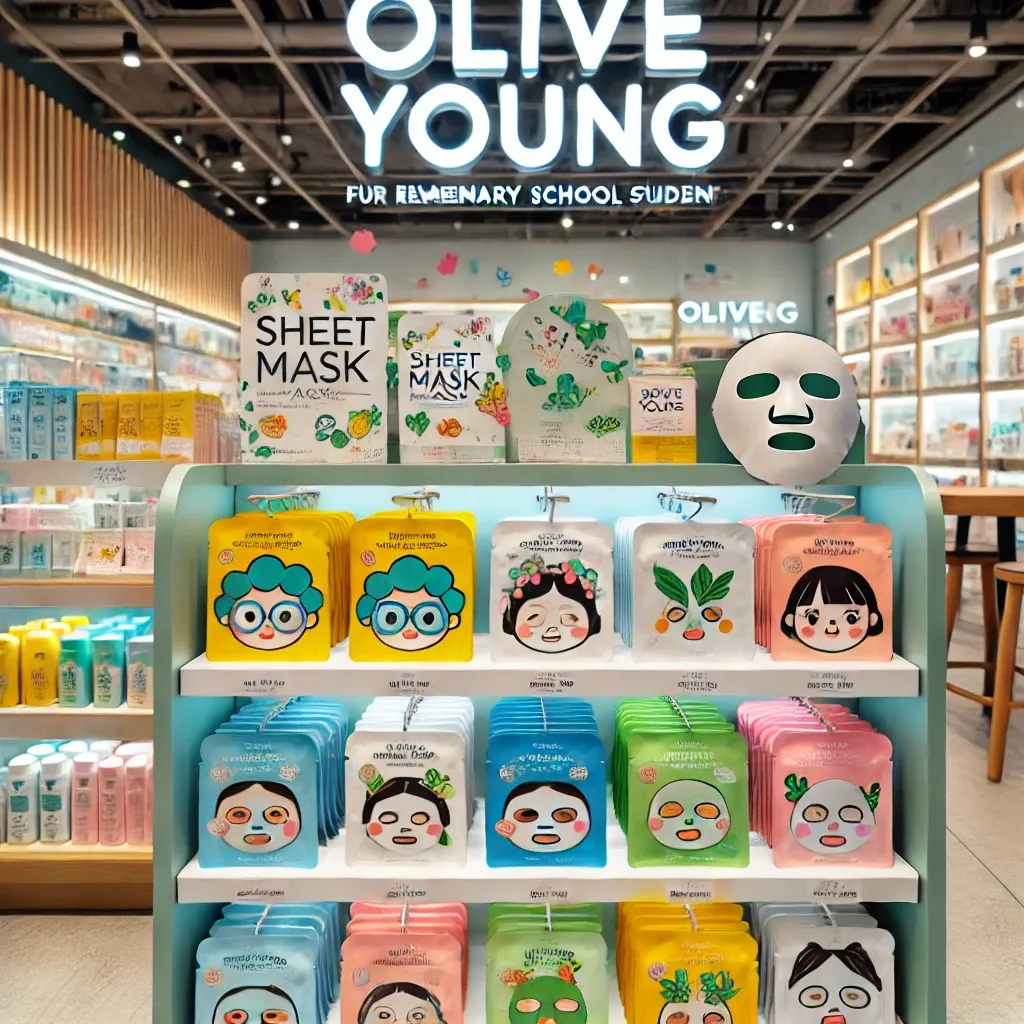 Elementary school mask pack Olive Young