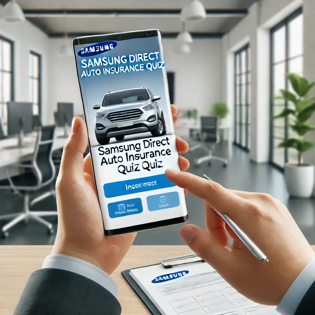 Samsung Direct Auto Insurance Quiz