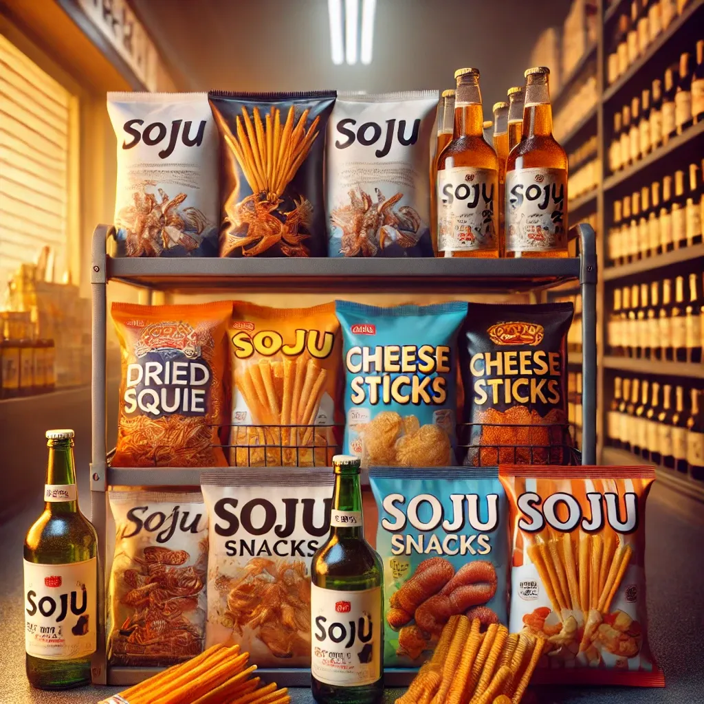 Soju snack convenience store