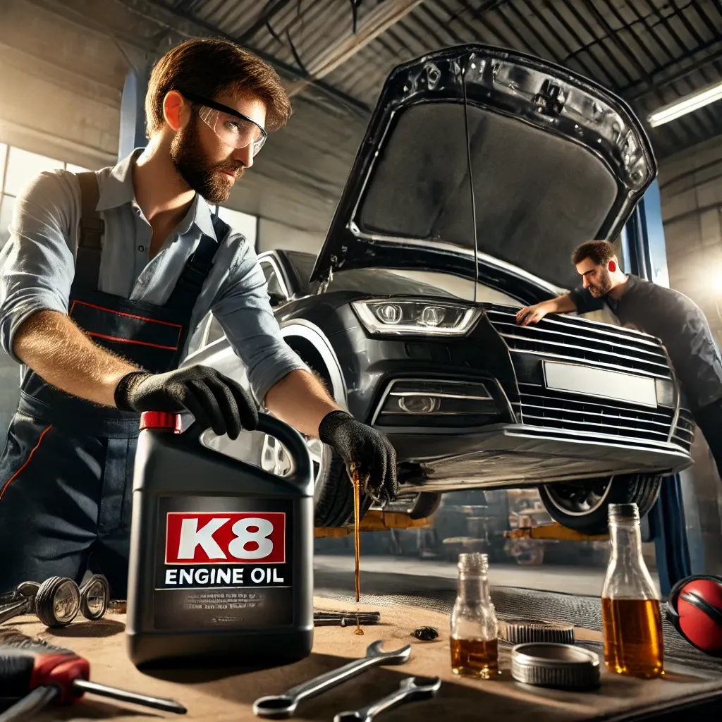 K8 engine oil coupon