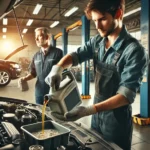 Recommended engine oil exchange