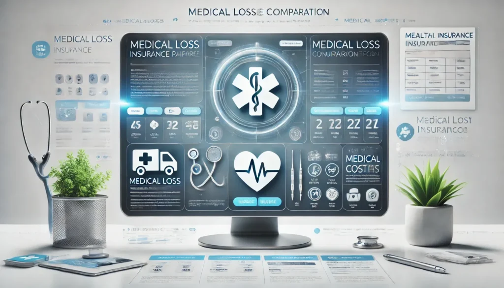 Medical loss insurance comparison site