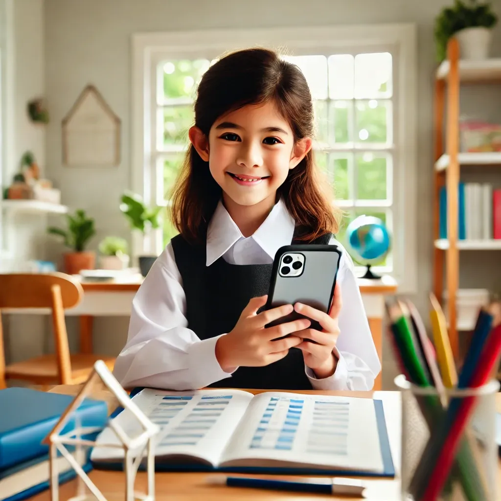 When you buy a cell phone in elementary school students