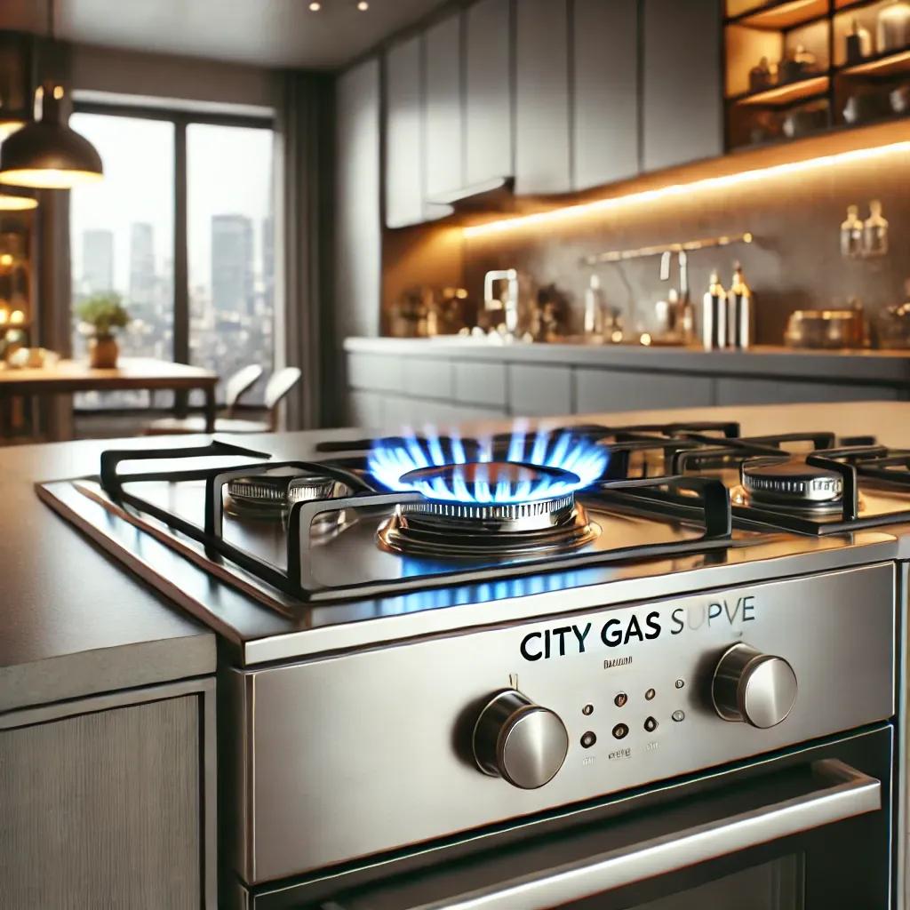 City gas stove