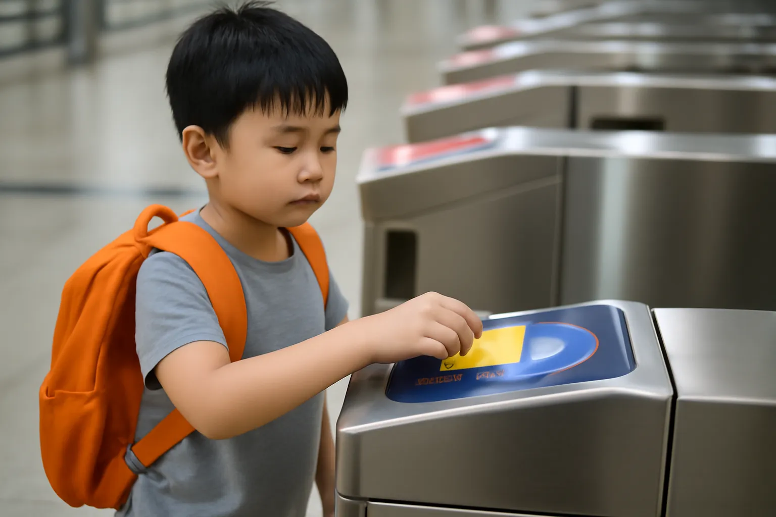 Elementary school student T -money registration