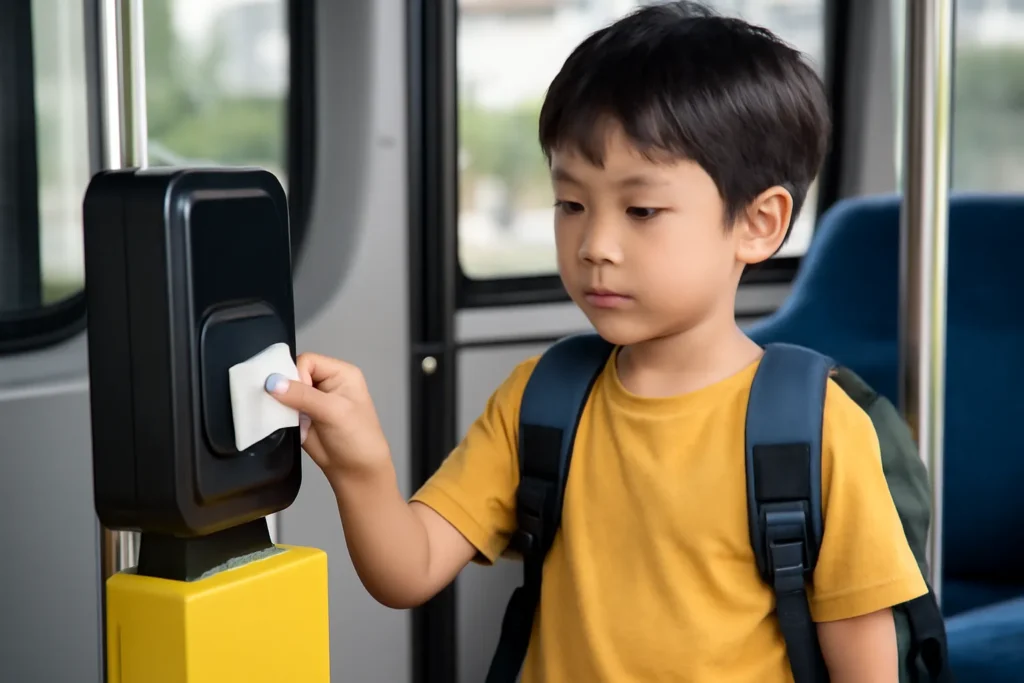 Busan Elementary School Student Transportation Card Price