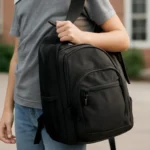 Middle school student book bag capacity