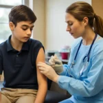 Middle school student nutrition injection
