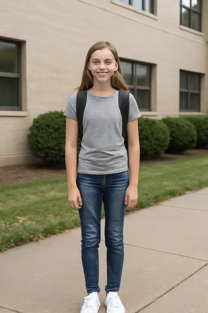 Women's middle school average key