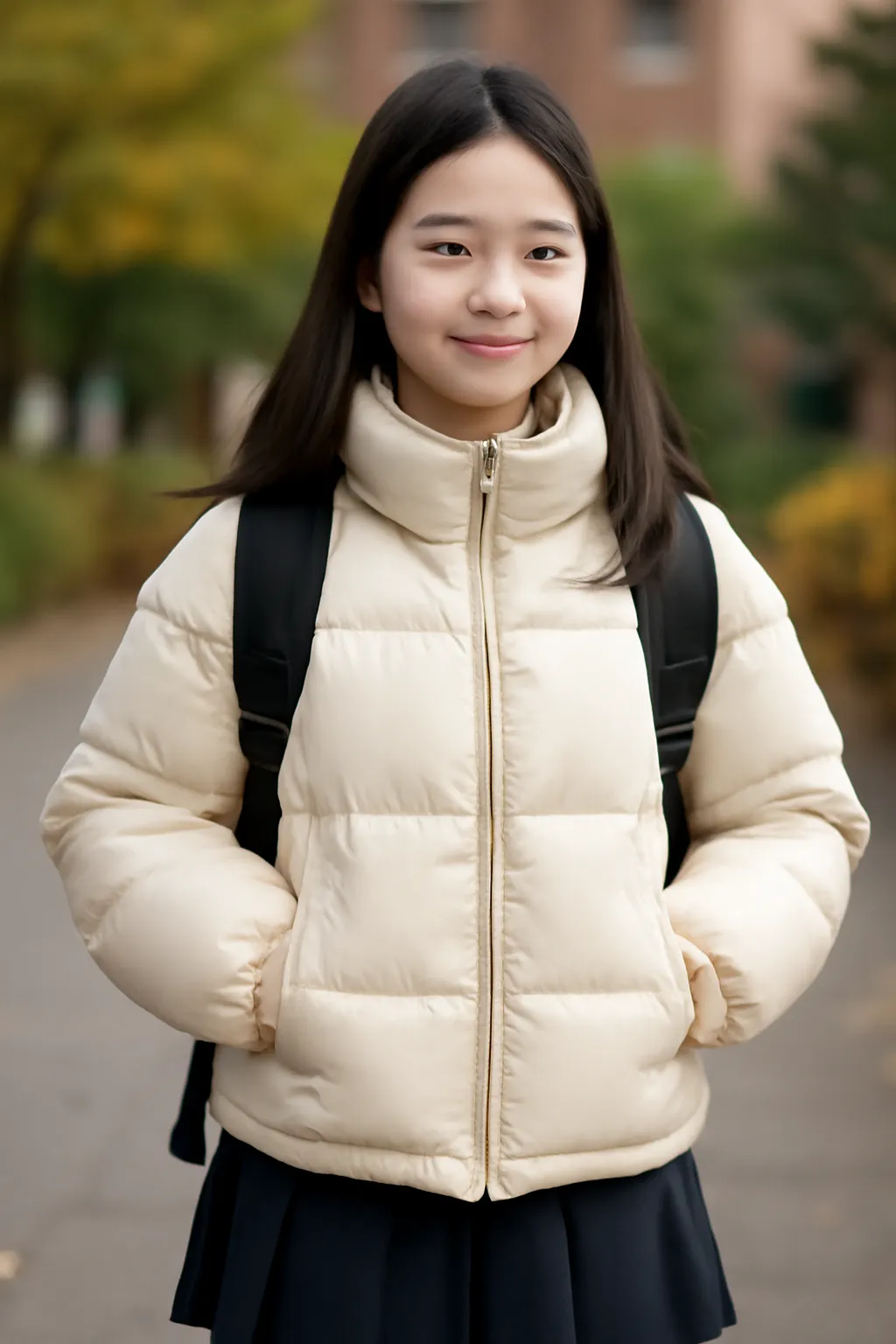 Girls' Middle School Short Padding