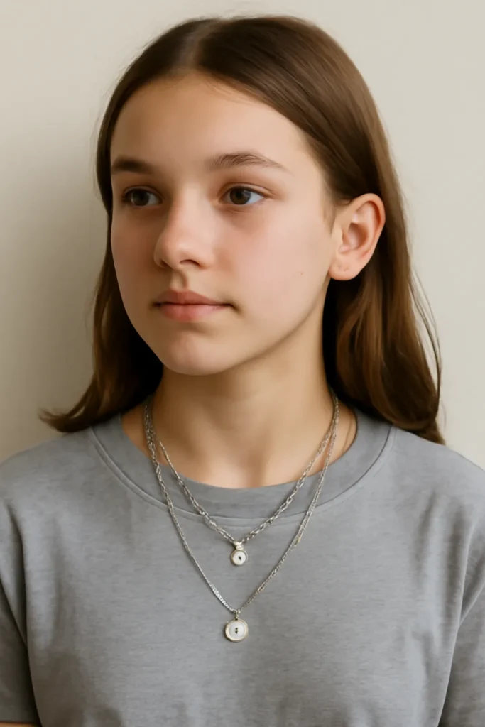 Middle school student necklace brand recommendation