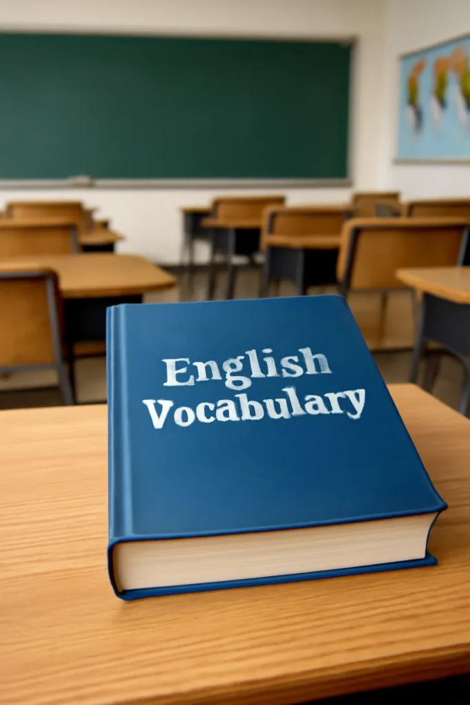 Middle school English words