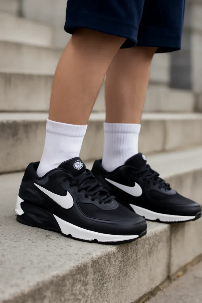 Middle school student sneakers test