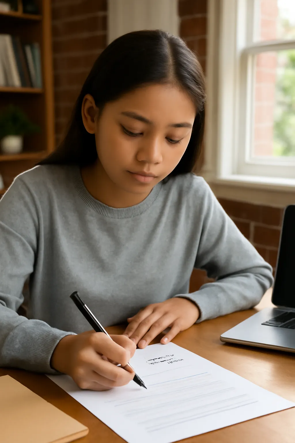 Middle school student scholarship