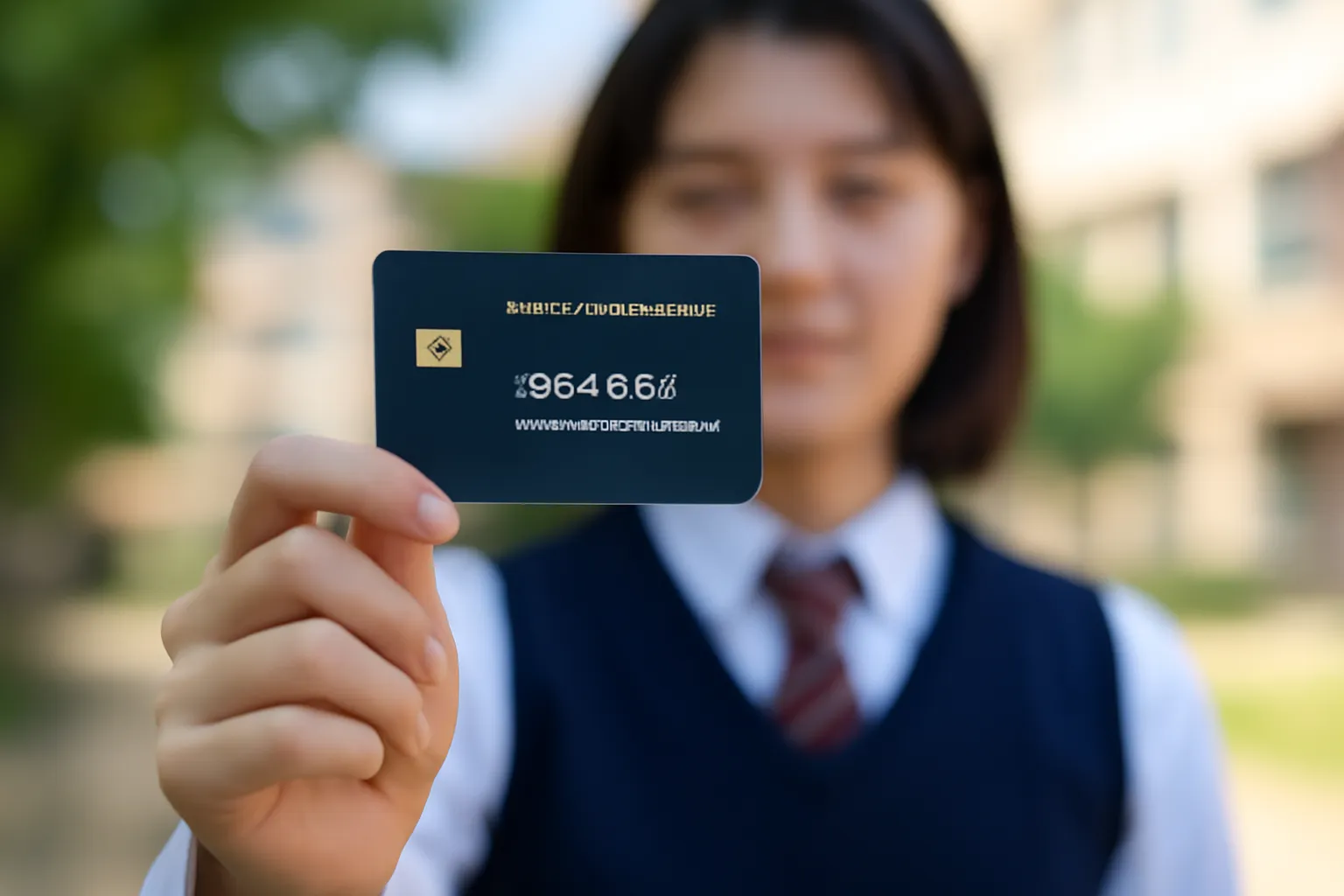 Middle School Student Check Card Transportation Card