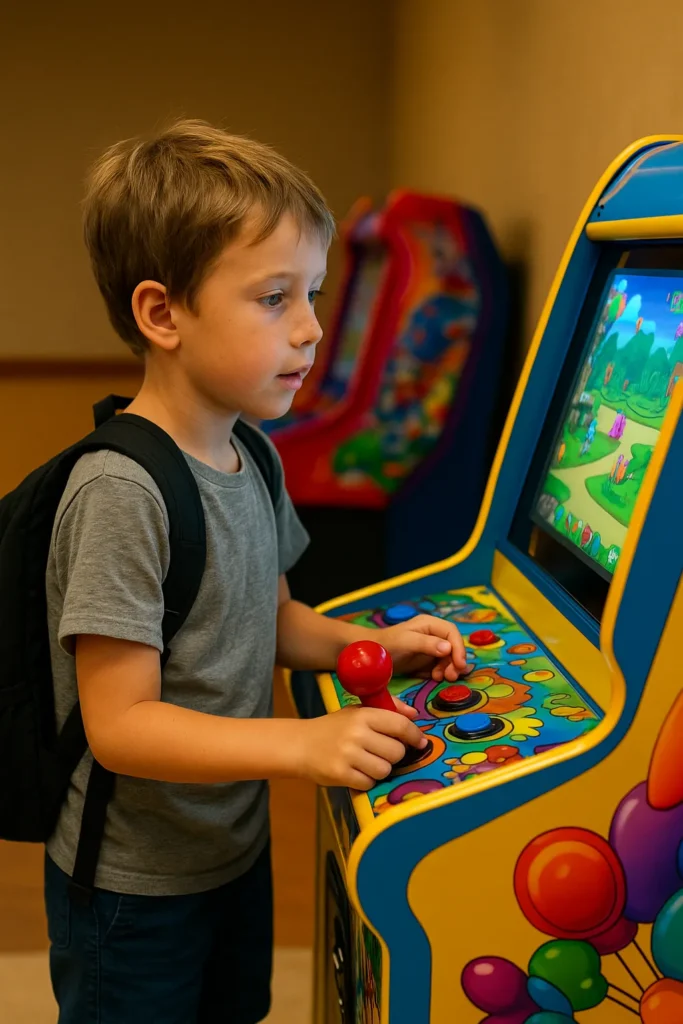 Elementary school game machine