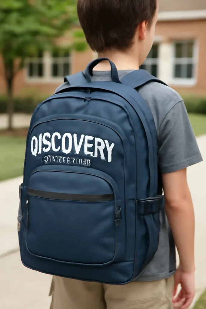 Discovery Middle School Backpack Size