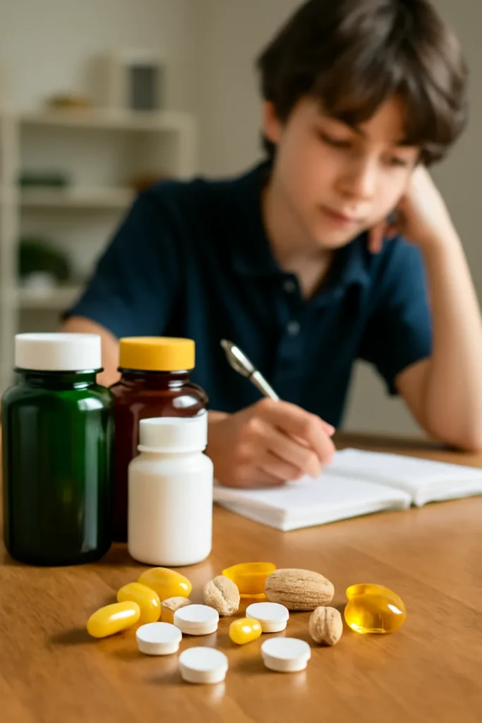 Recommended for middle school students comprehensive nutritional supplements