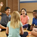 Elementary school student recreation game