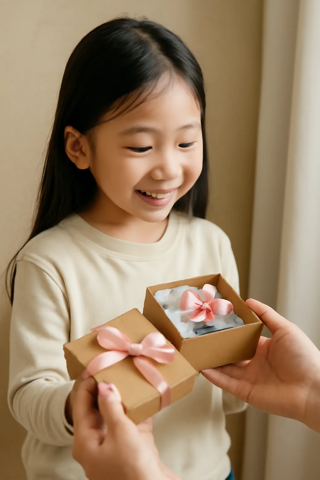 Elementary school student hairpin gift