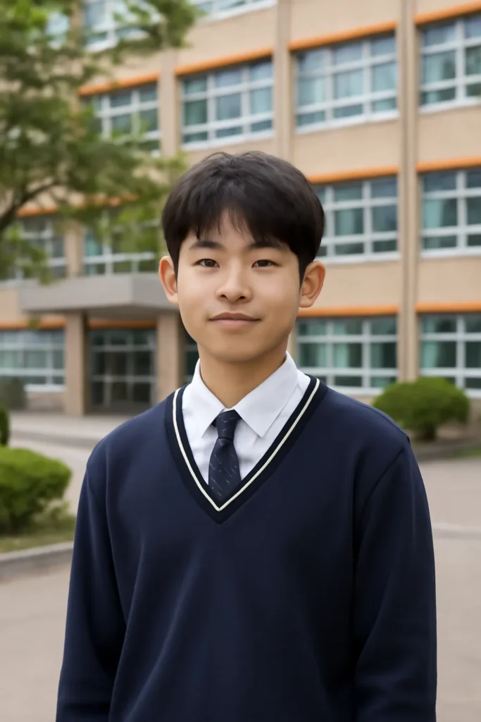 Gwangju high school student