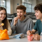 High school student snacks