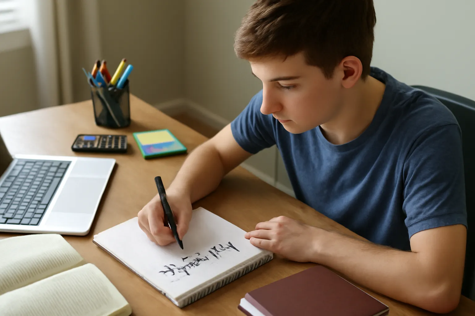 High school student study plan