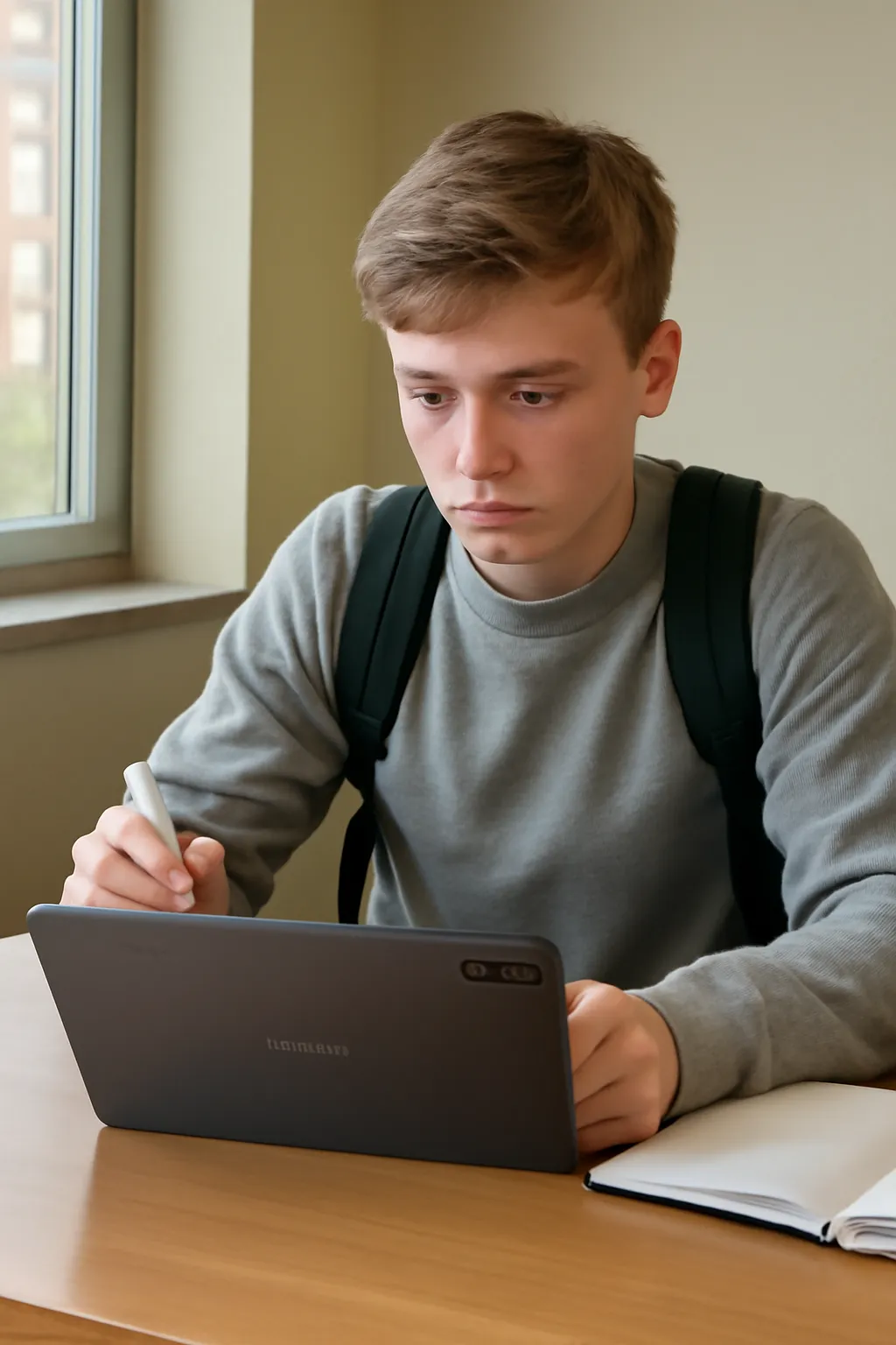 High school student Galaxy Tab S9 FE+