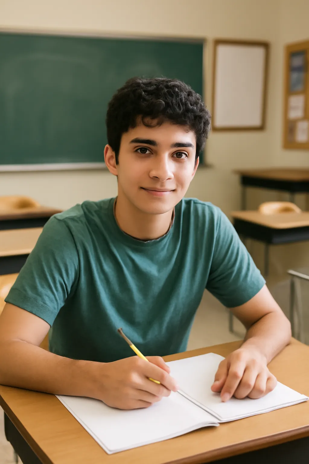 High school student studying in the US