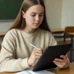 High school student iPad Galaxy Tab