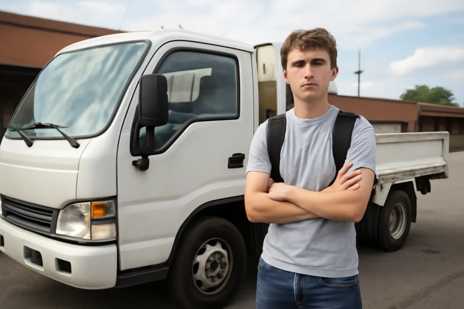 1 ton truck high school student