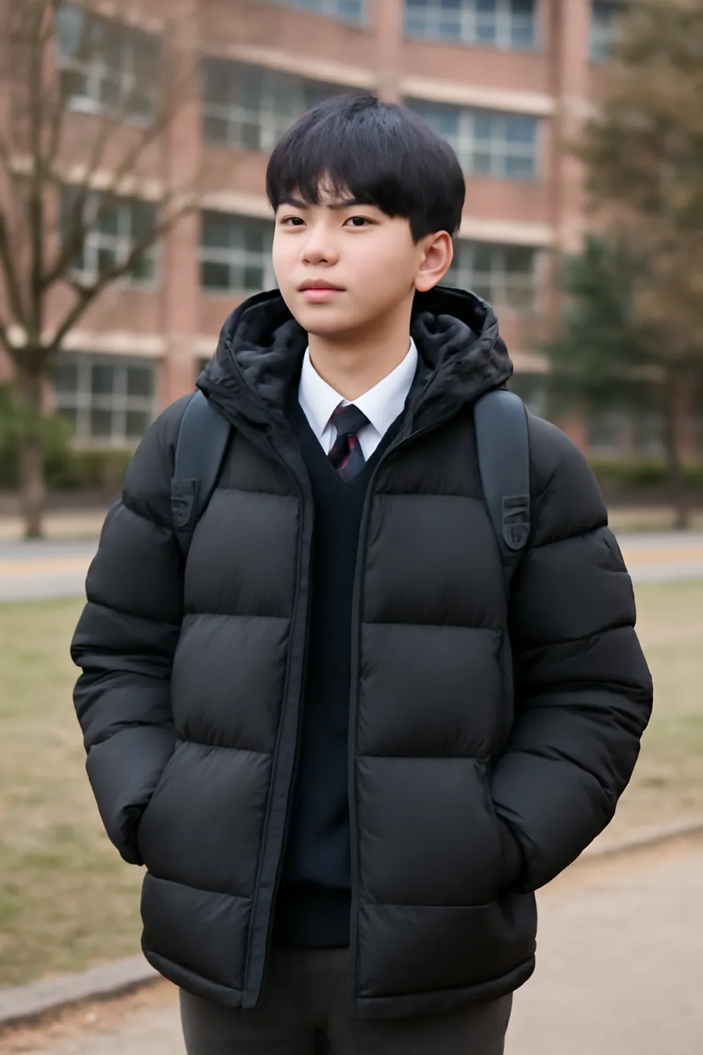 High school student padding size