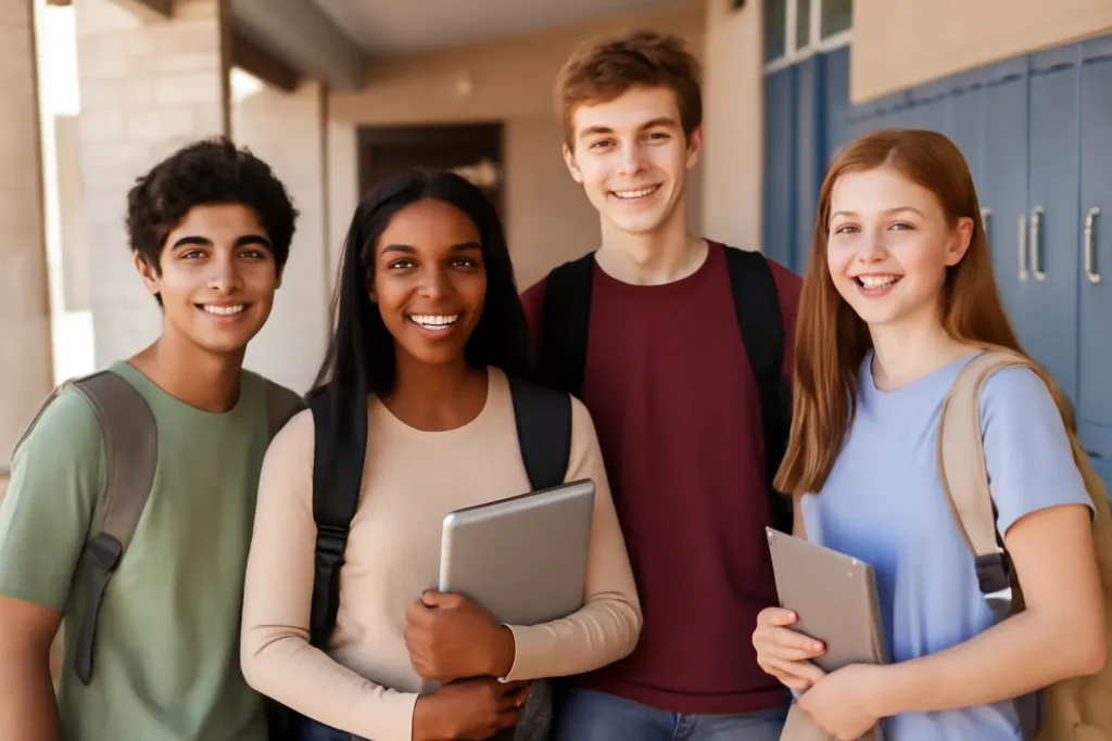 Some high school students