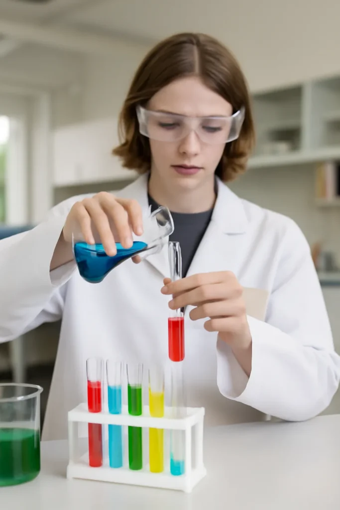 High school student experiment topic